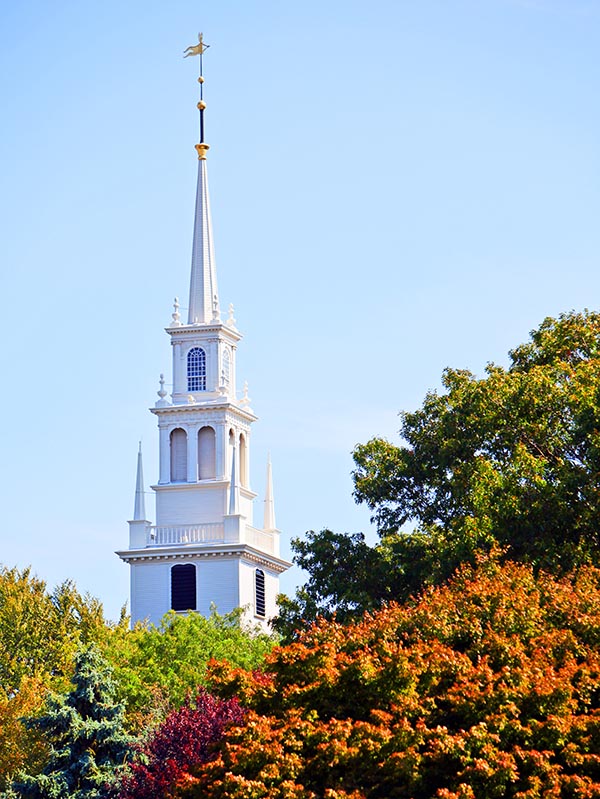 Steeple Restoration at Two Historic Churches - Traditional Building