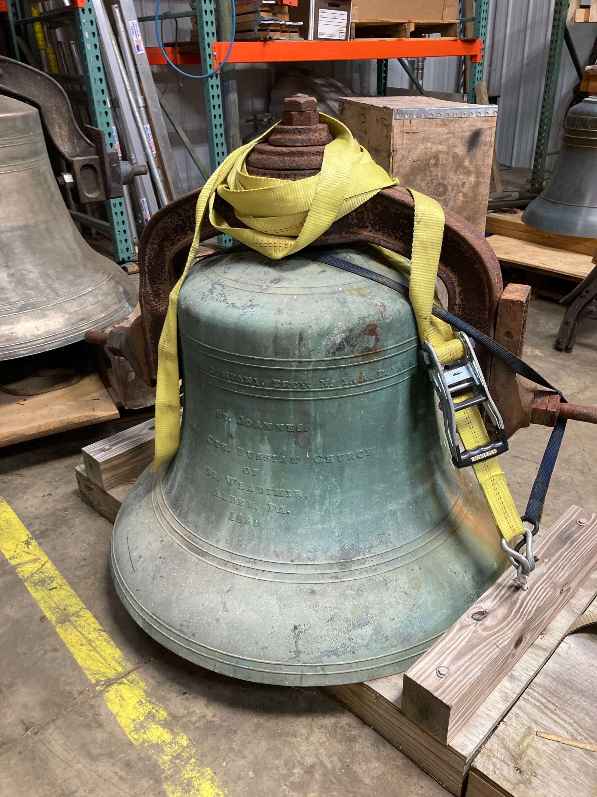 Pre-Owned church bells for sale in restored or original condition
